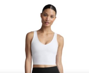 Quick-dry crop top for Camino nights